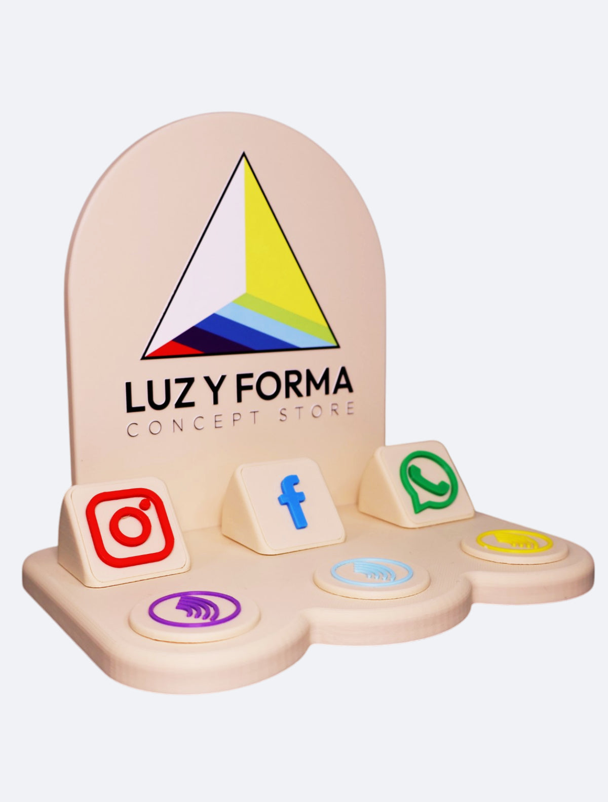 Stand de Redes Sociales con NFC