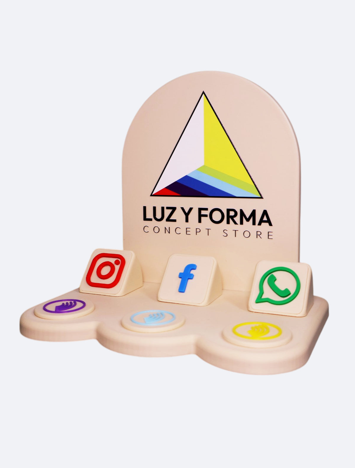 Stand de Redes Sociales con NFC-2